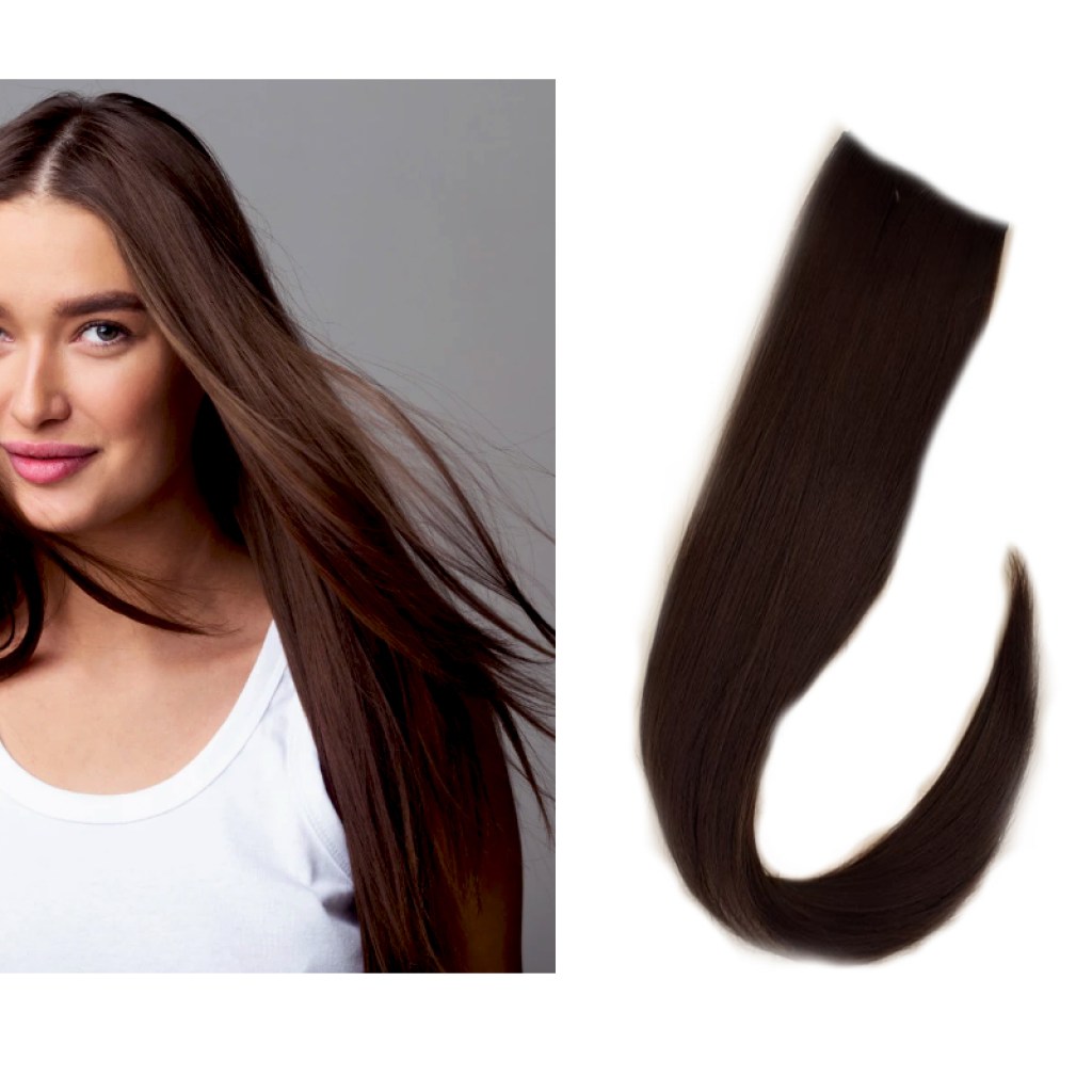 4-wig-τρέσα-μαλλιών-ίσια-μακριά-60cm-με-κλιπς-χρώμα-καστανό